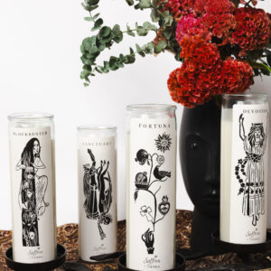 One 16oz candle + 7oz candle